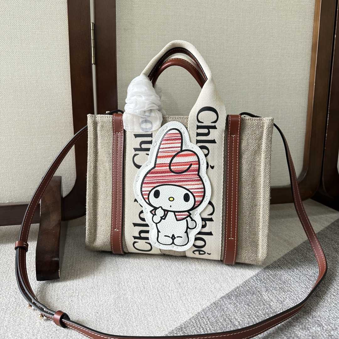 Chloe My Melody For Chloé Medium Woody Tote Bag - FashionPlug