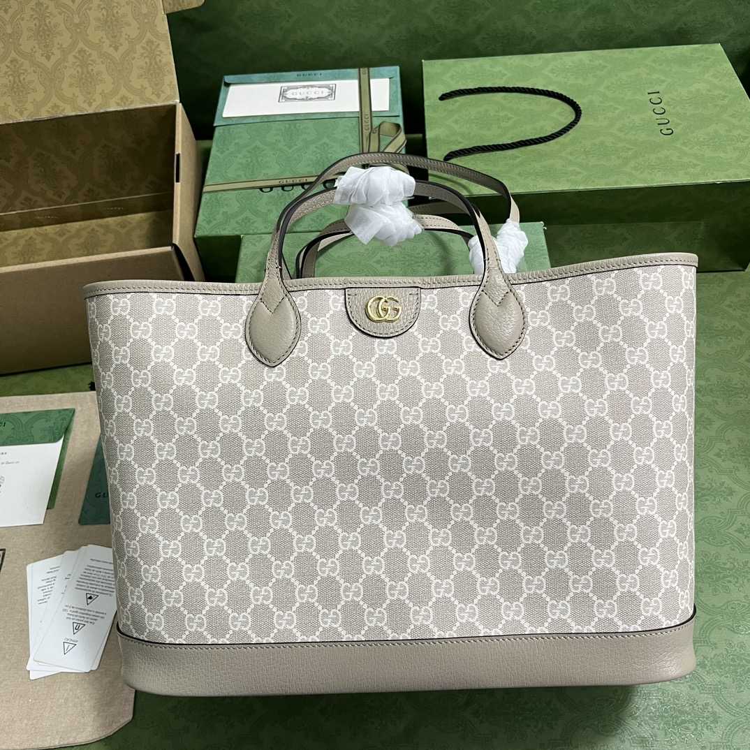 Gucci Ophidia Medium Tote Bag(38.5-28.5-15cm) - FashionPlug