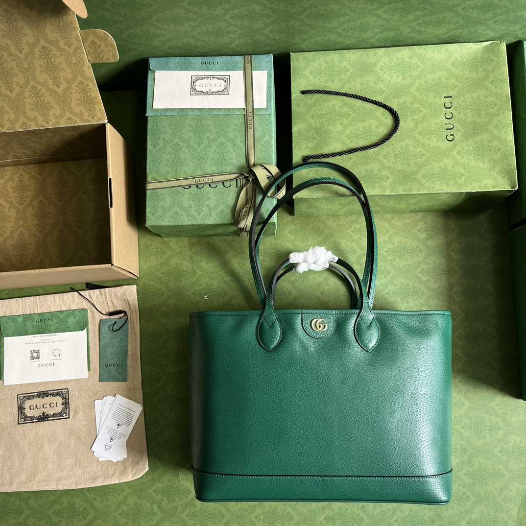 Gucci Ophidia Medium Tote Bag(38.5-28.5-15cm) - FashionPlug