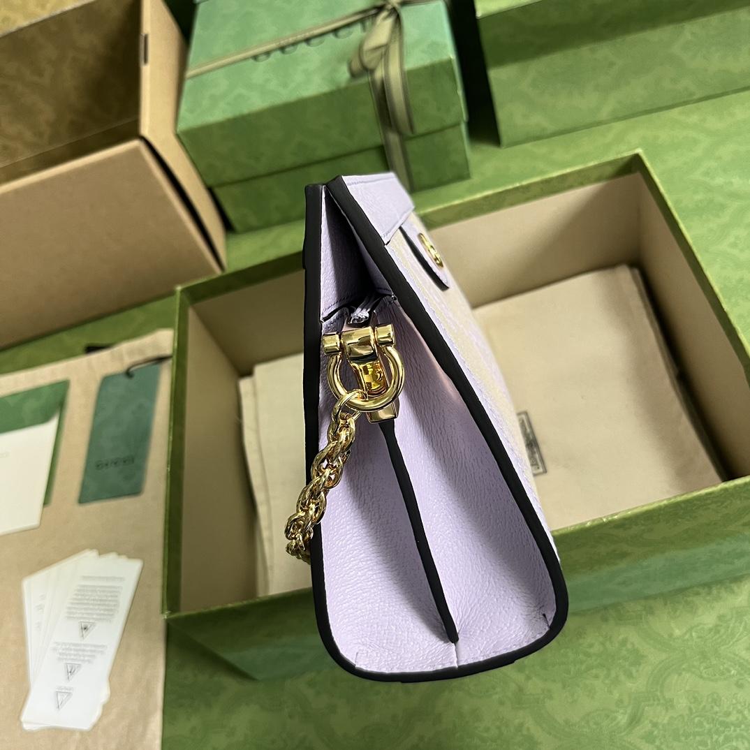 Gucci Ophidia Jumbo GG Small Shoulder Bag(26-17.5-8cm)  - FashionPlug