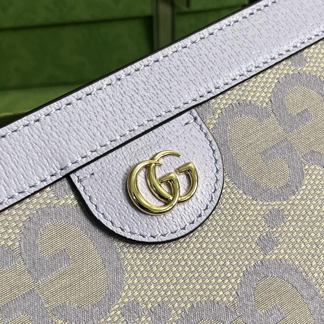 Gucci Ophidia Jumbo GG Small Shoulder Bag(26-17.5-8cm)  - FashionPlug