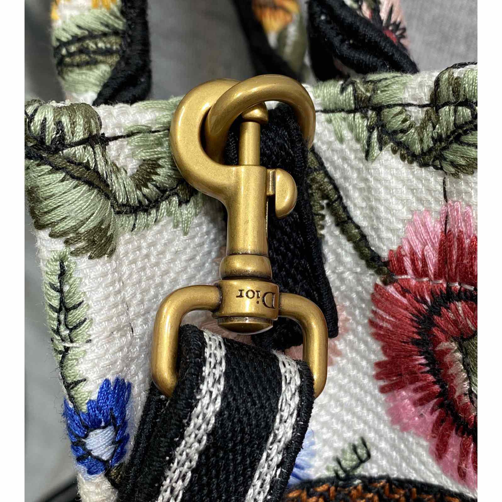 Dior Mini Dior Book Tote Phone Bag - FashionPlug
