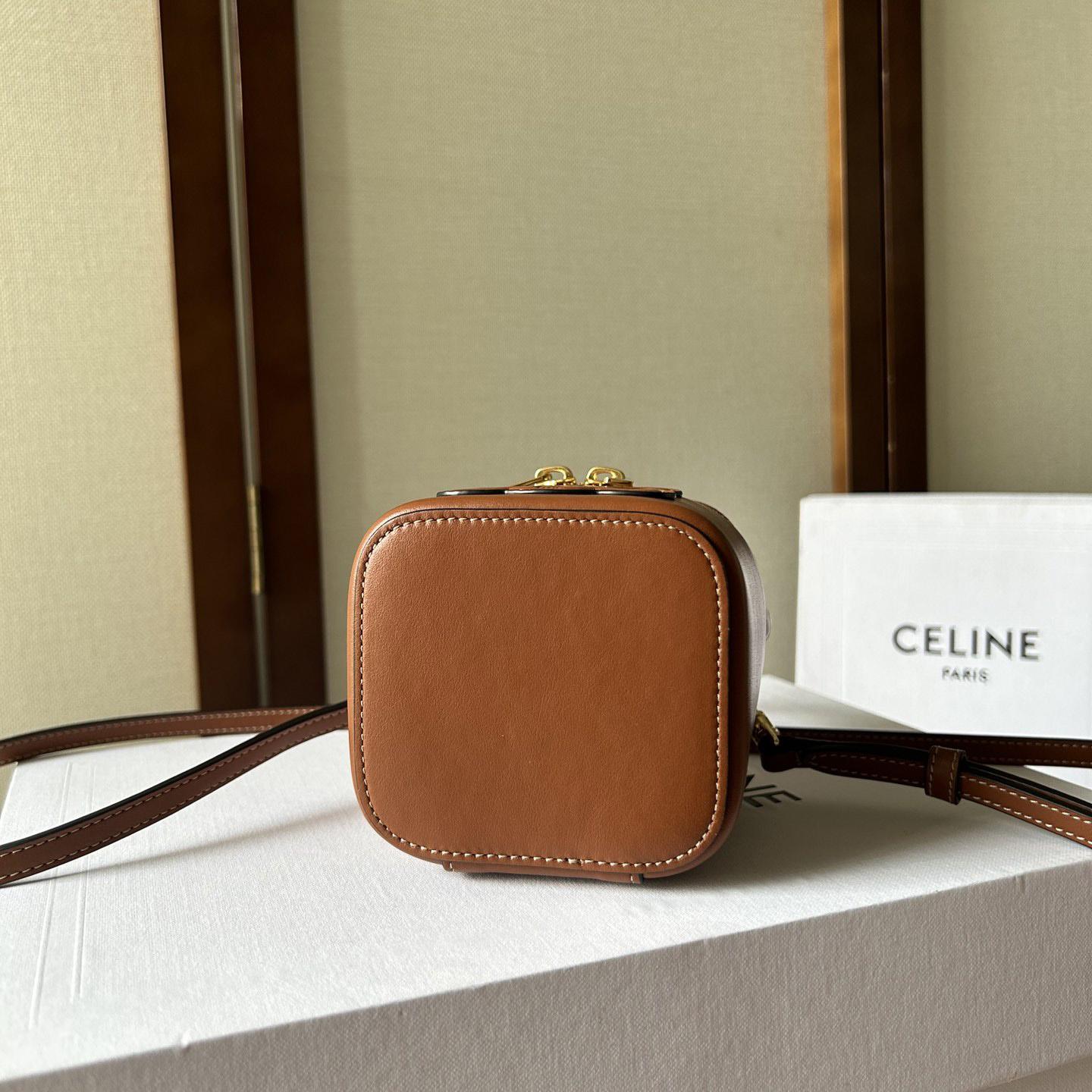 Celine Mini Vanity Case In Smooth Calfskin - FashionPlug