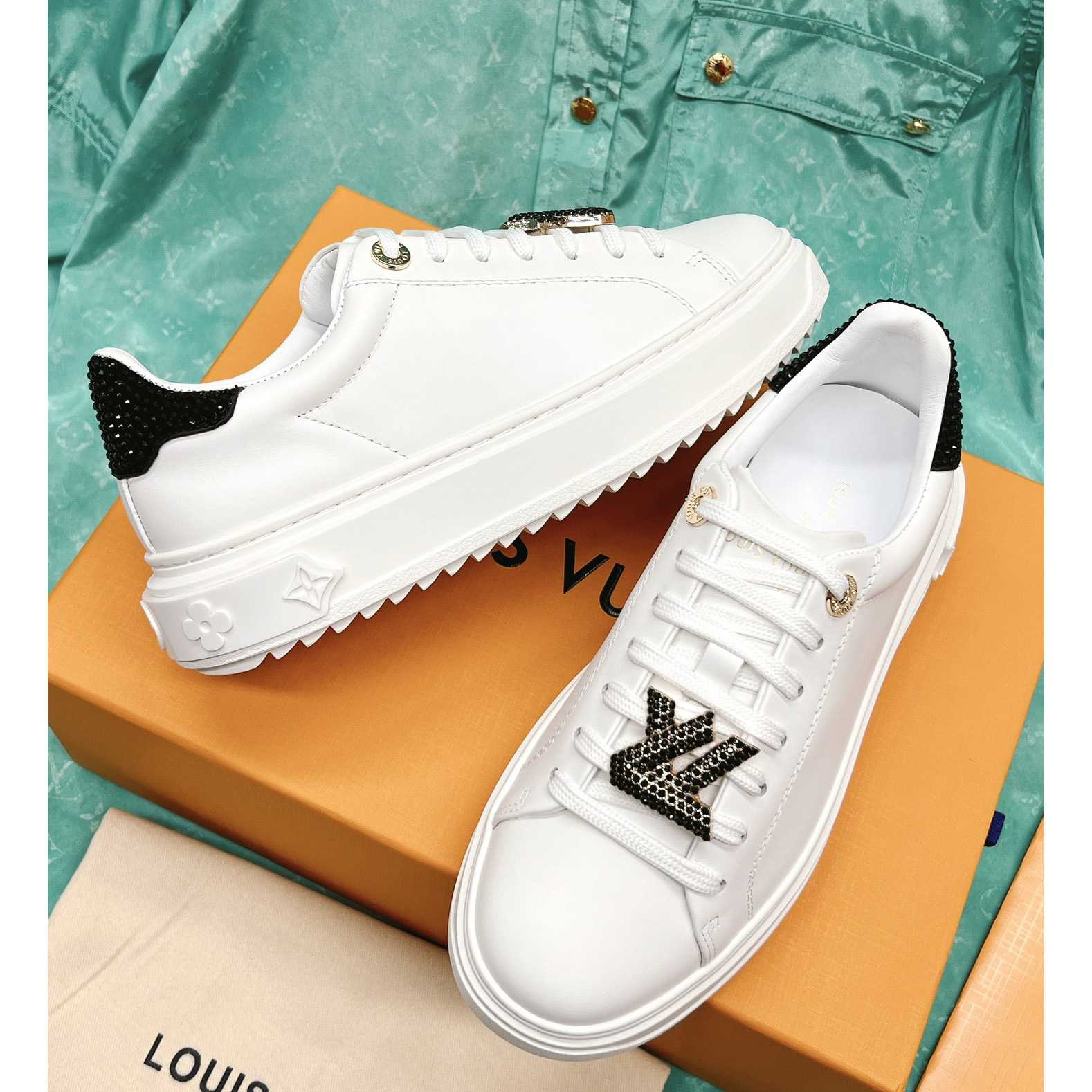 Louis Vuitton Time Out Sneaker (upon uk size)   - FashionPlug