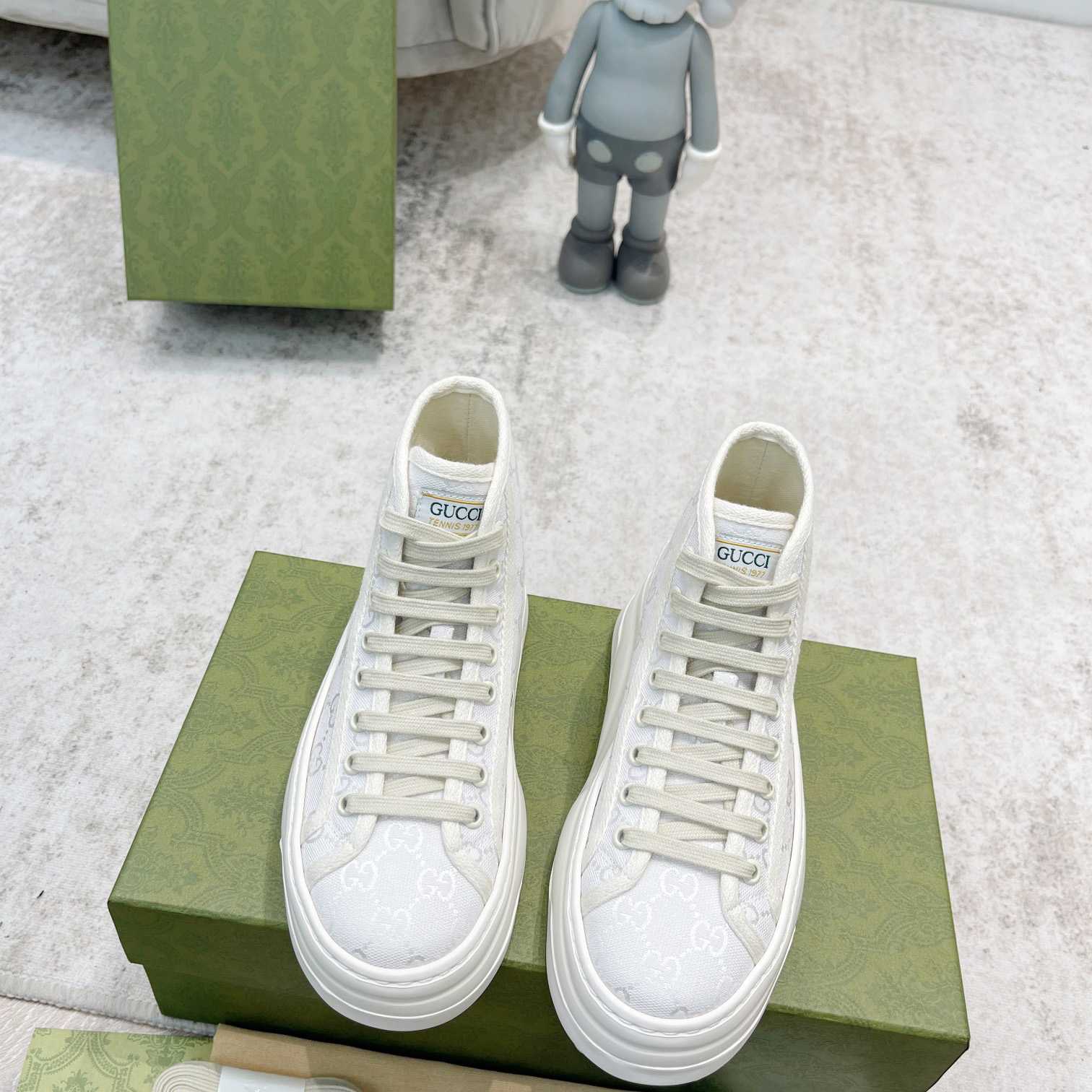 Gucci GG High Top Sneaker - FashionPlug