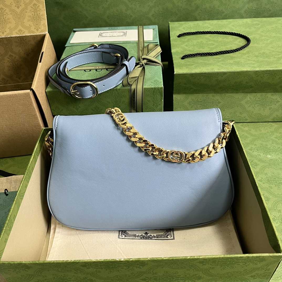 Gucci Blondie Shoulder Bag(28-16-4cm) - FashionPlug