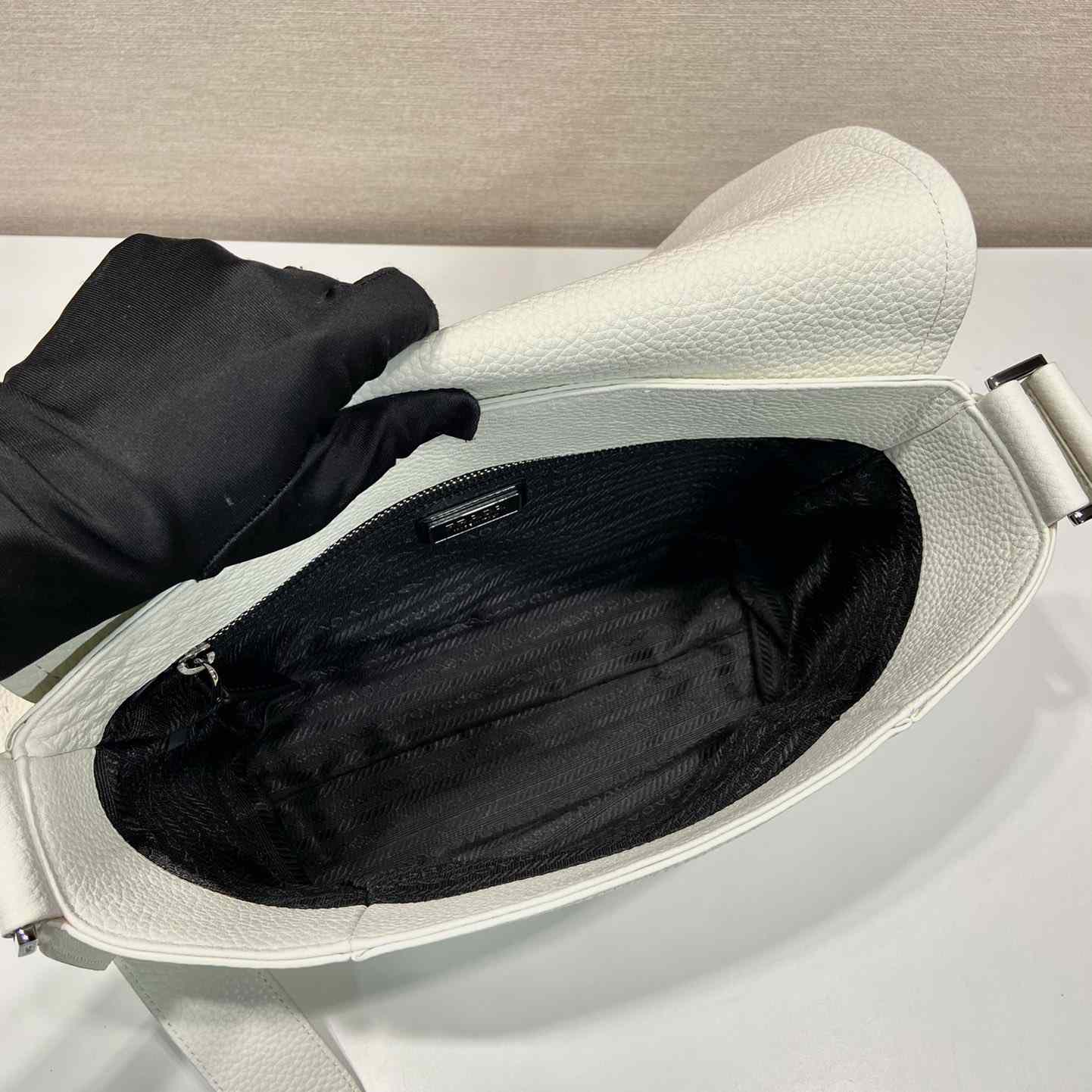 Prada Leather Bag With Shoulder Strap - FashionPlug
