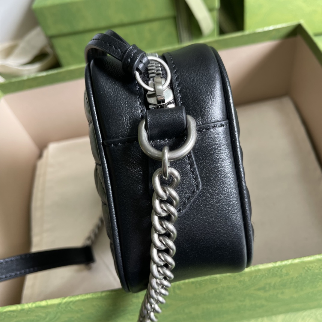 Gucci GG Marmont Mini Shoulder Bag(25-19-7cm) - FashionPlug