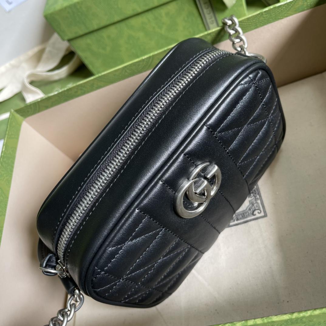 Gucci GG Marmont Mini Shoulder Bag(25-19-7cm) - FashionPlug