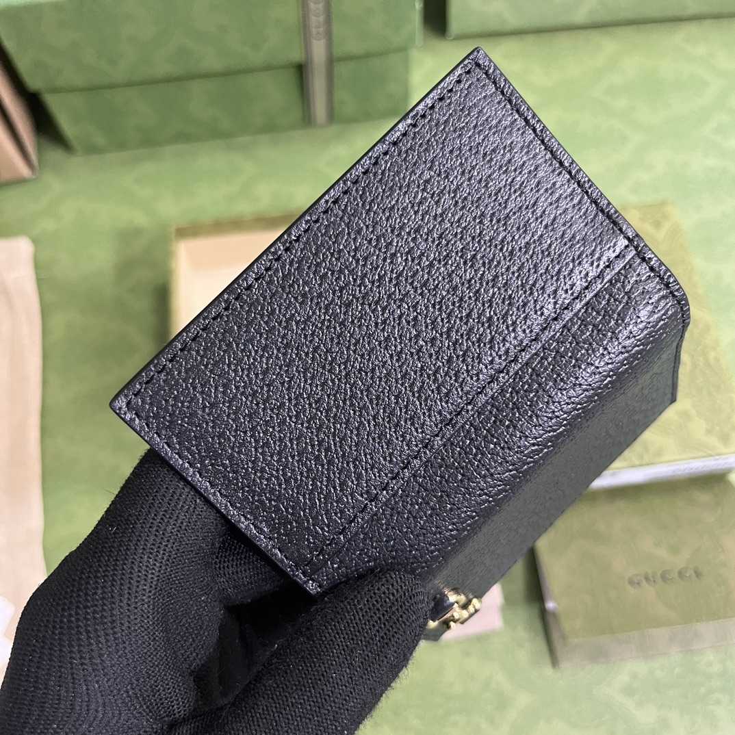 Gucci Card Case With Horsebit - FashionPlug