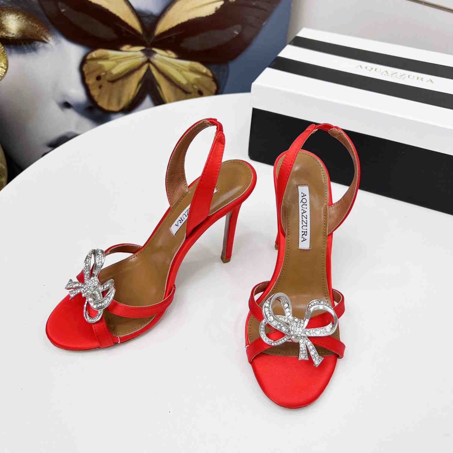 Aquazzura Babe Sandal 105 - FashionPlug