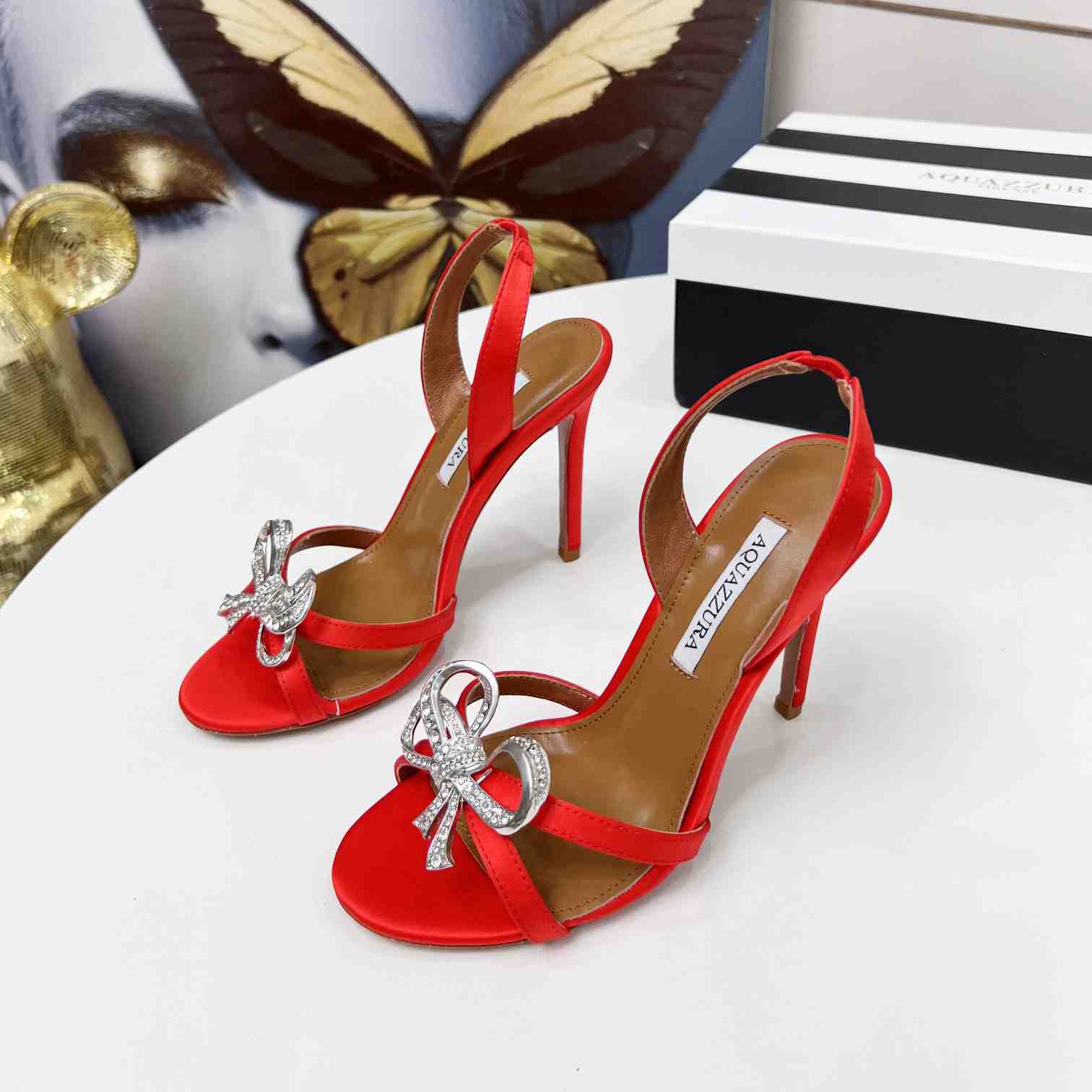 Aquazzura Babe Sandal 105 - FashionPlug