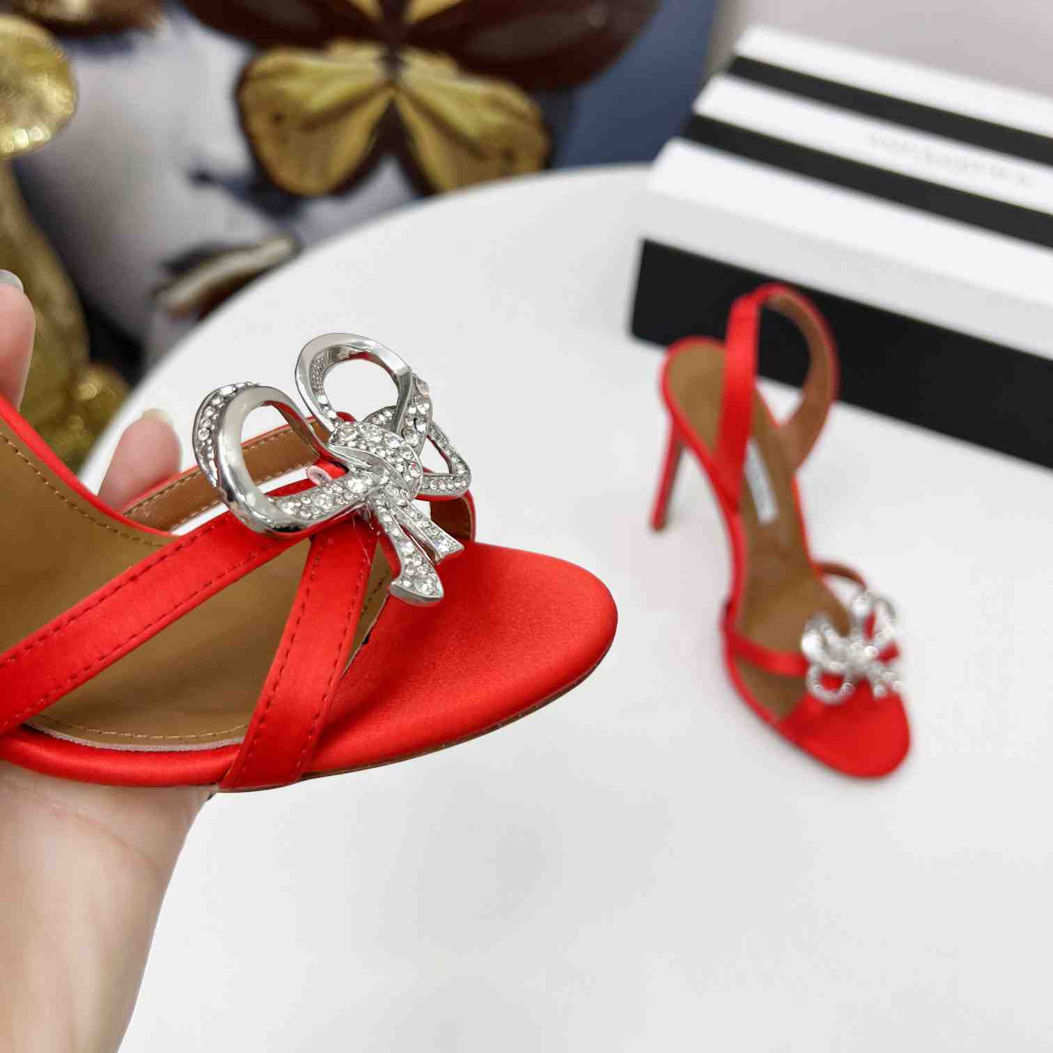 Aquazzura Babe Sandal 105 - FashionPlug