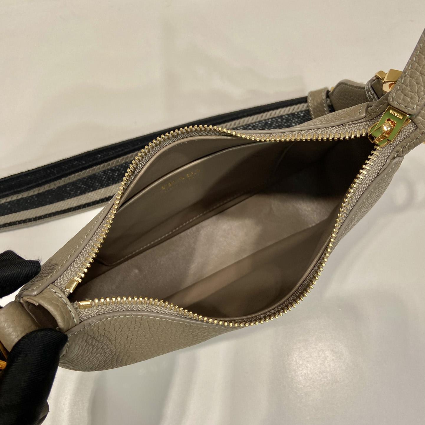 Prada Leather Shoulder Bag - FashionPlug