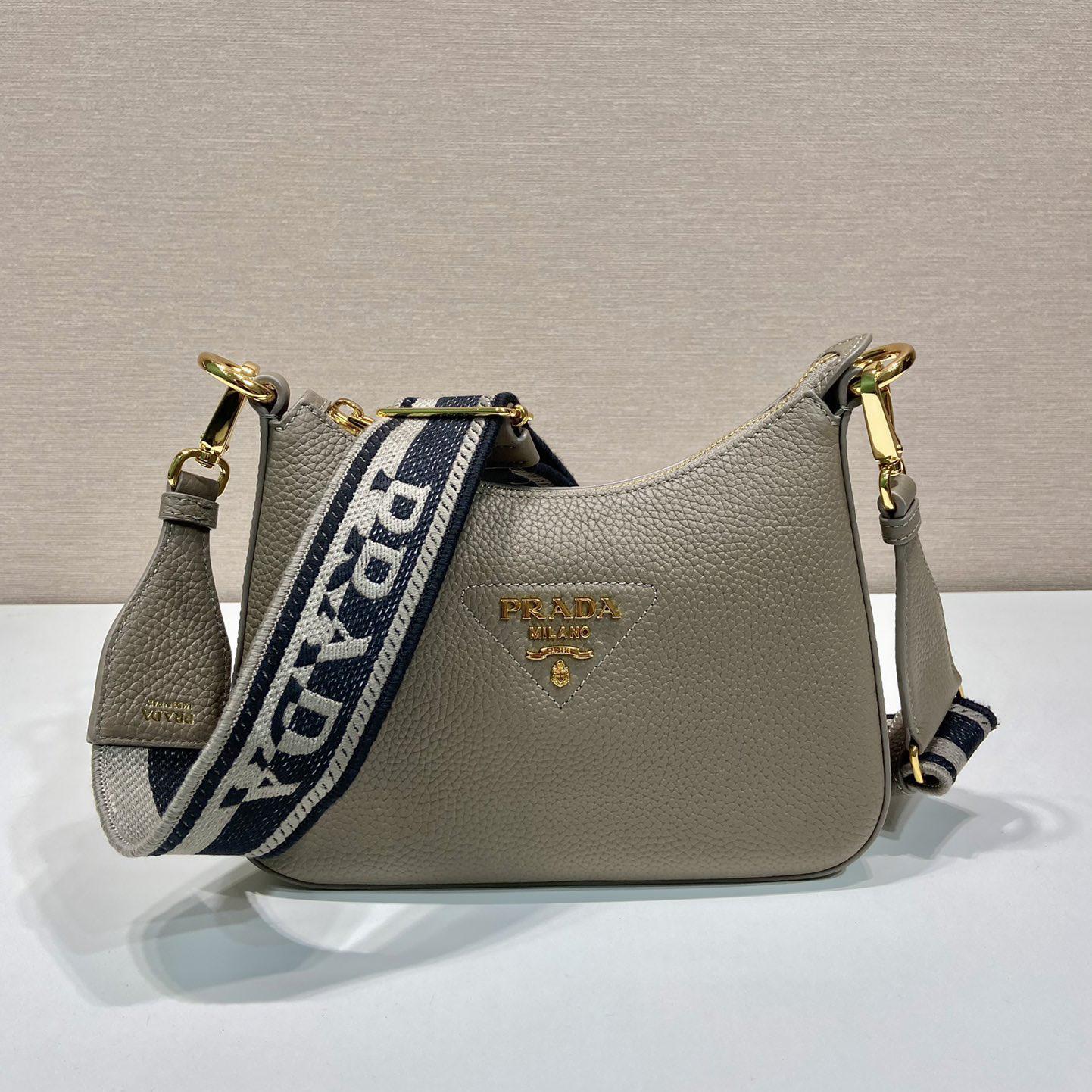 Prada Leather Shoulder Bag - FashionPlug