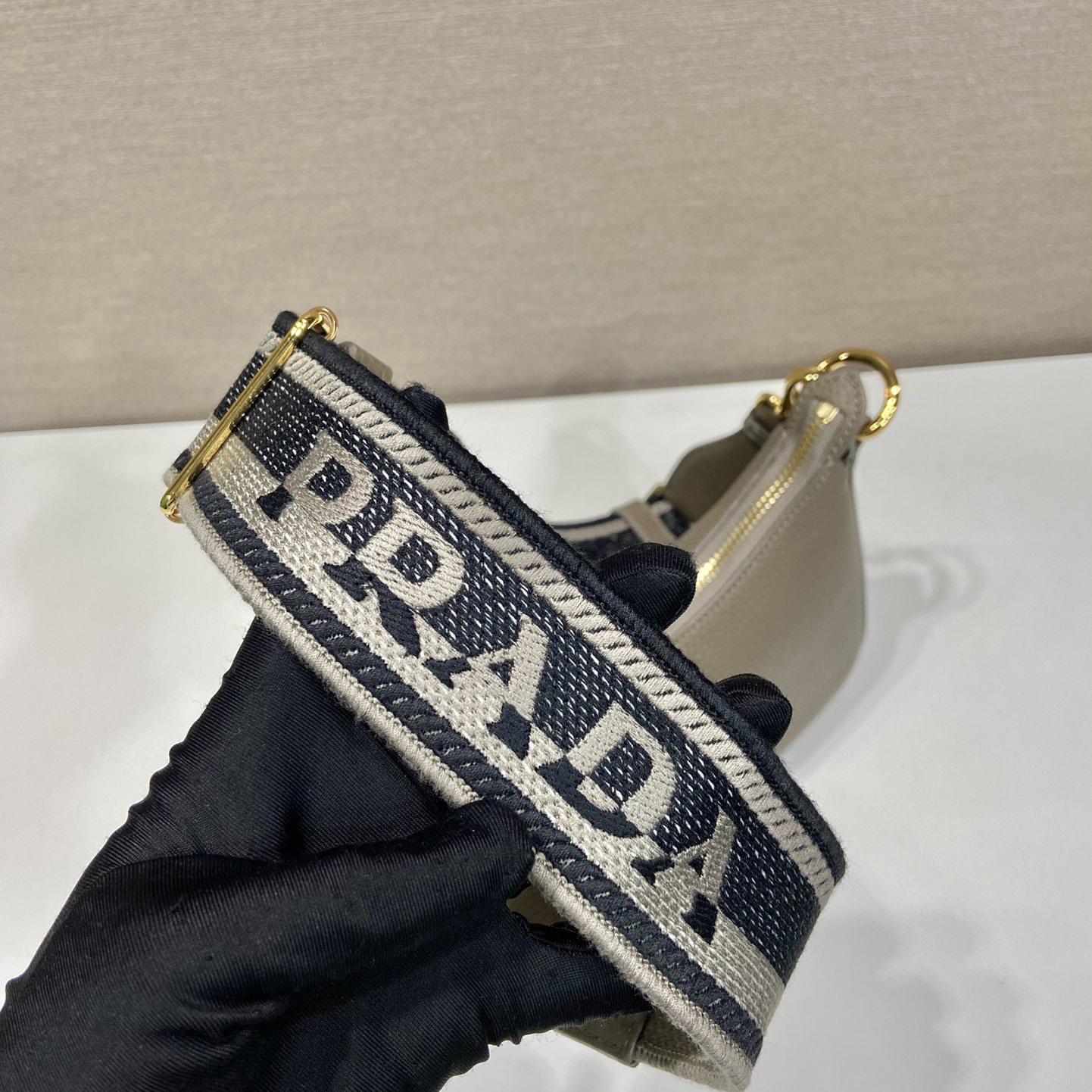 Prada Leather Shoulder Bag - FashionPlug