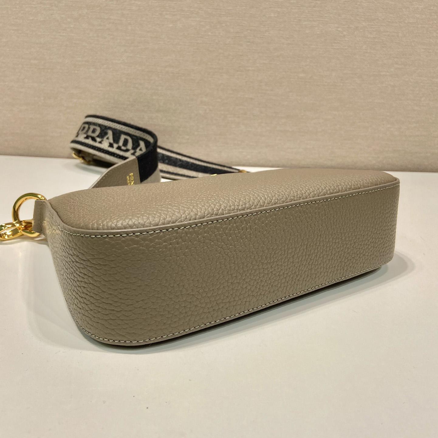 Prada Leather Shoulder Bag - FashionPlug