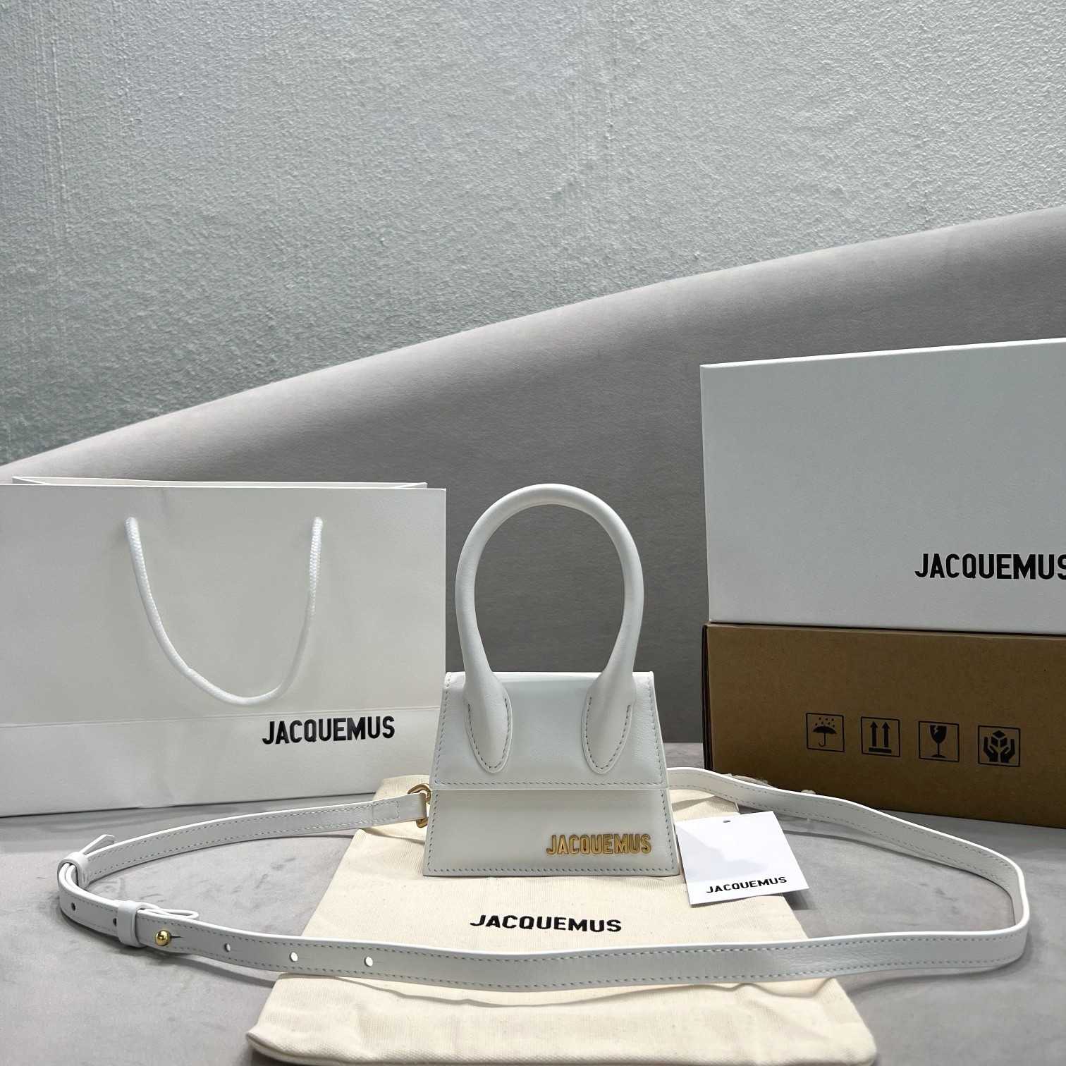 Jacquemus Le Chiquito Signature Leather Mini Handbag(12-8-5cm) - FashionPlug