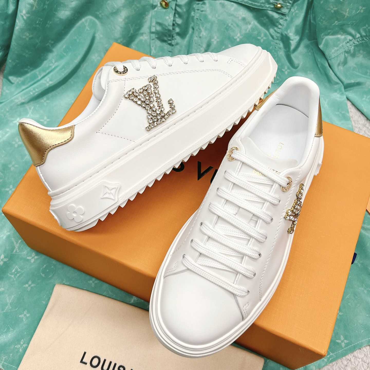 Louis Vuitton Time Out Sneaker (upon uk size)   - FashionPlug
