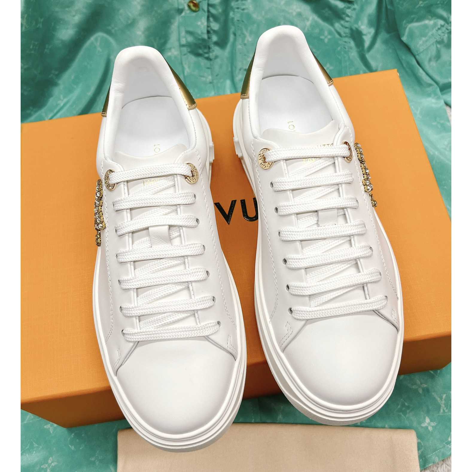 Louis Vuitton Time Out Sneaker (upon uk size)   - FashionPlug