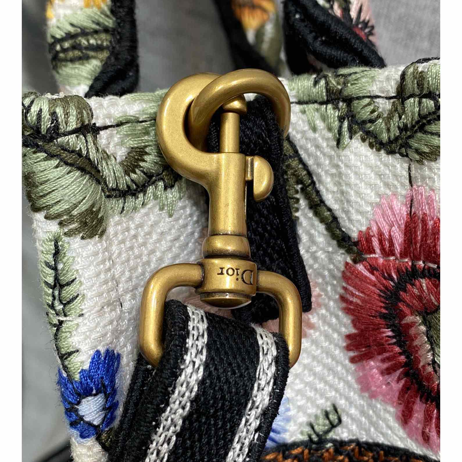 Dior Mini Dior Book Tote Phone Bag - FashionPlug