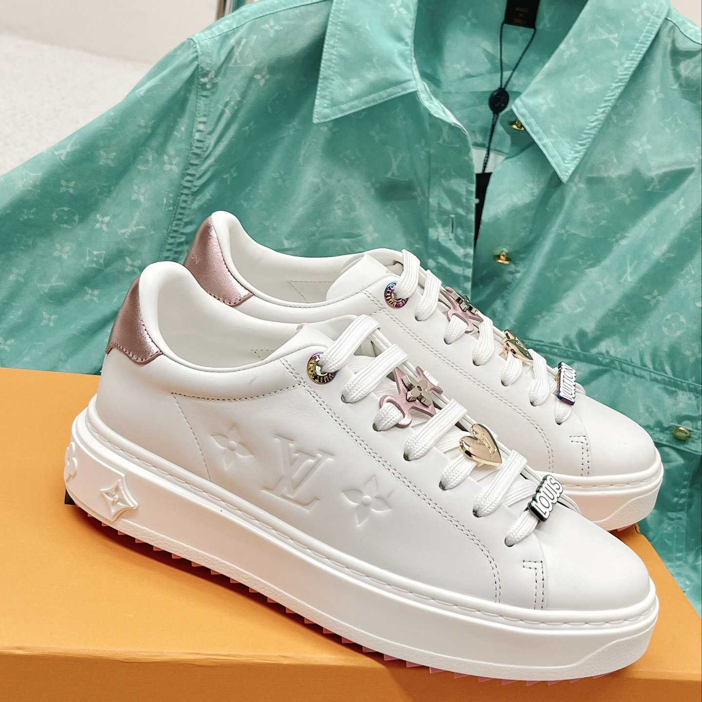 Louis Vuitton Time Out Sneaker (upon uk size)      - FashionPlug