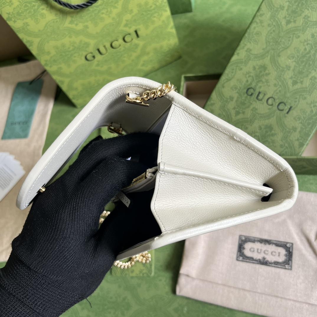 Gucci Blondie Medium Chain Wallet(12.5-11-2.5cm) - FashionPlug