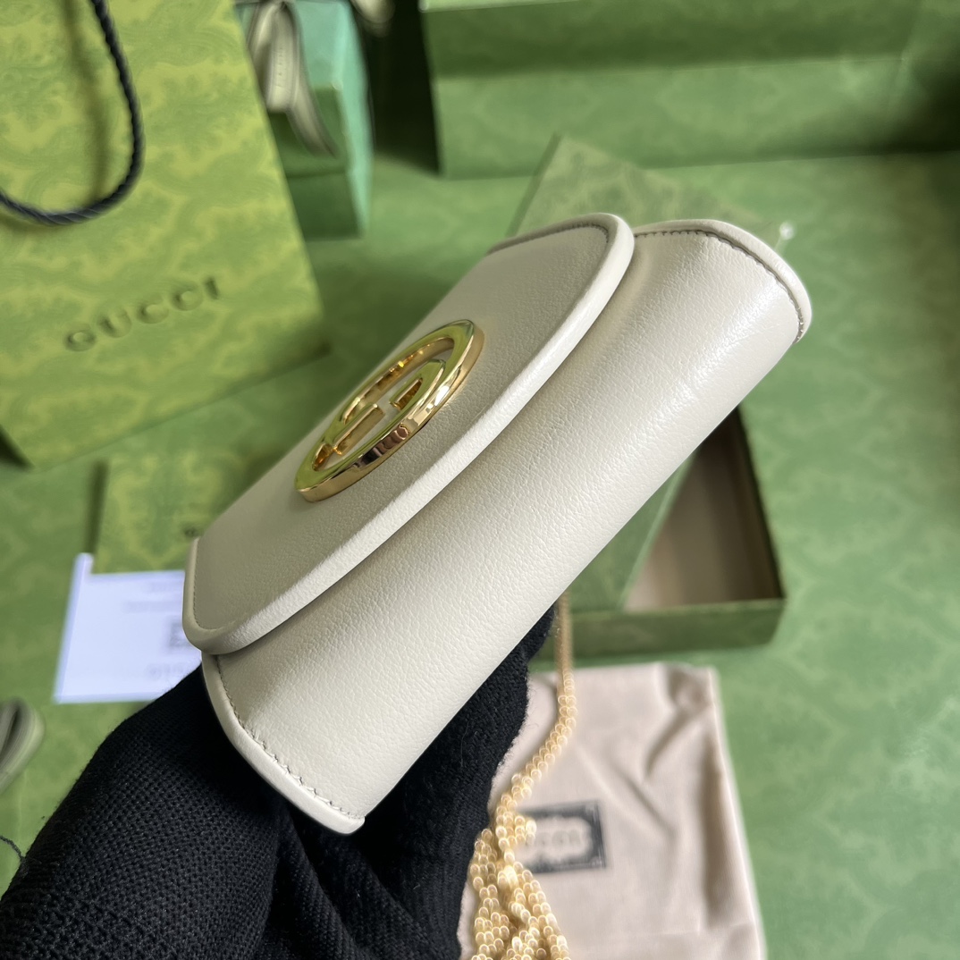 Gucci Blondie Medium Chain Wallet(12.5-11-2.5cm) - FashionPlug