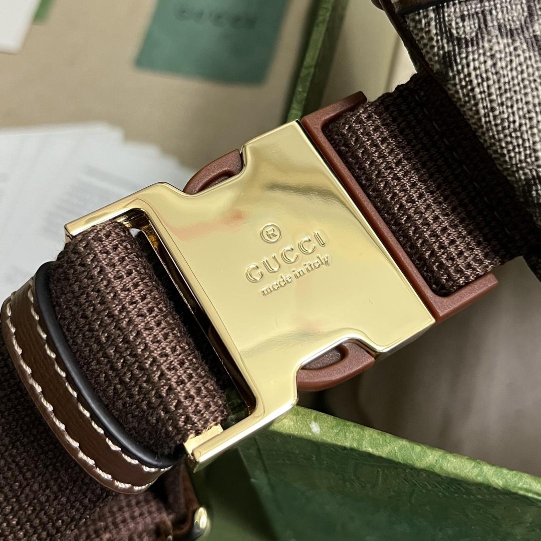 Gucci GG Large Belt Bag  (22-15-4cm) - FashionPlug