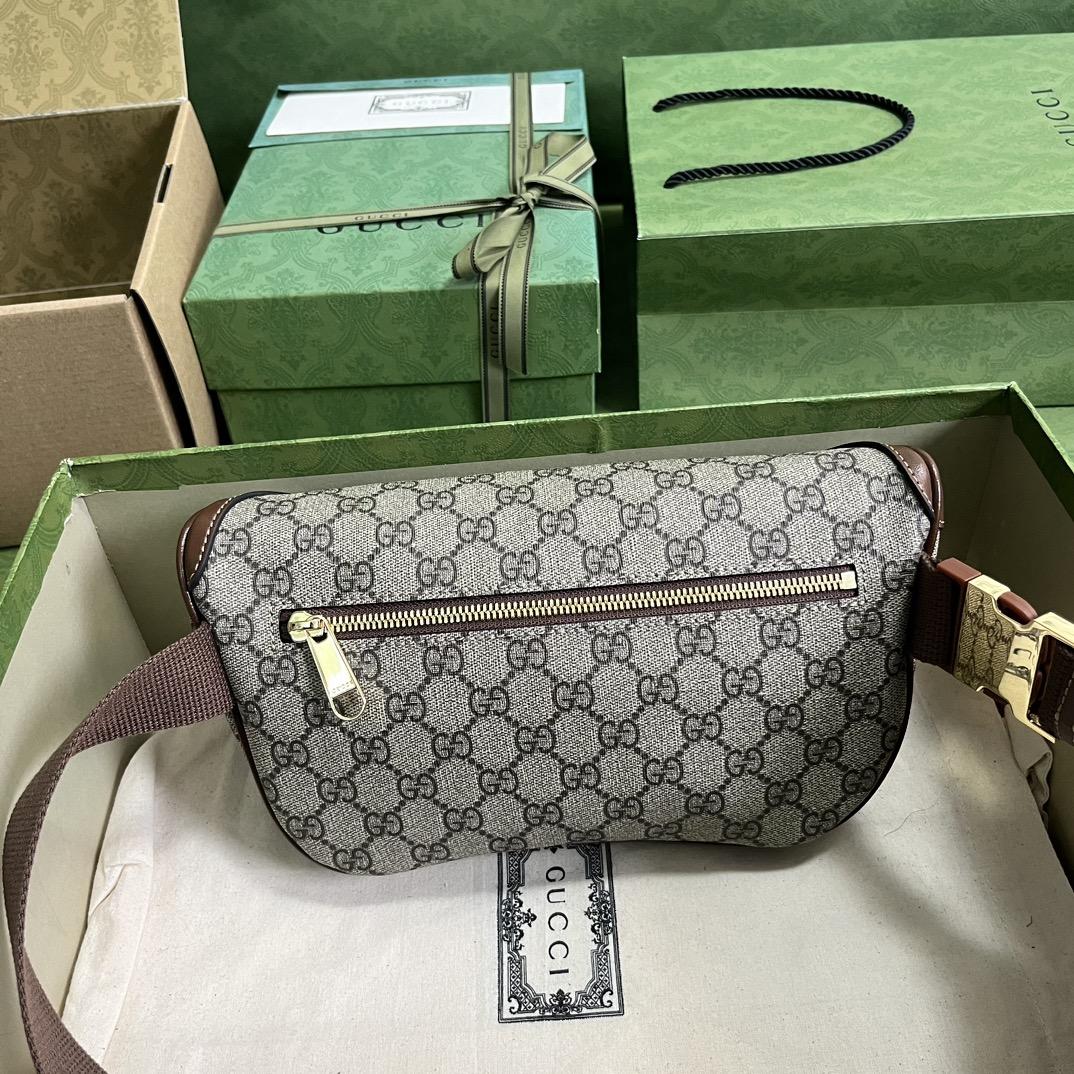 Gucci GG Large Belt Bag  (22-15-4cm) - FashionPlug