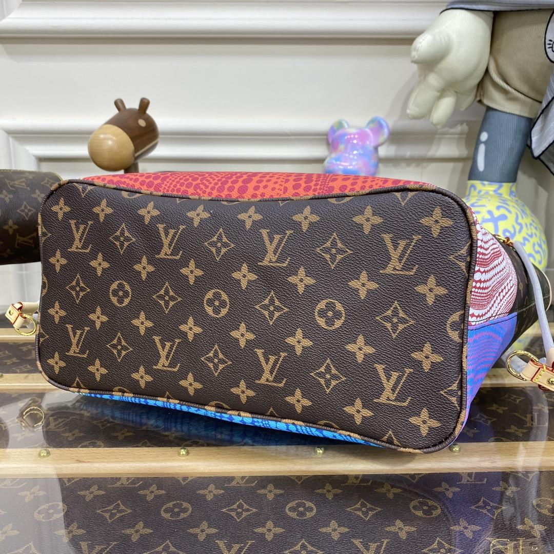 Louis Vuitton LV x YK Neverfull MM(31*28*14cmcm) M46468 - FashionPlug