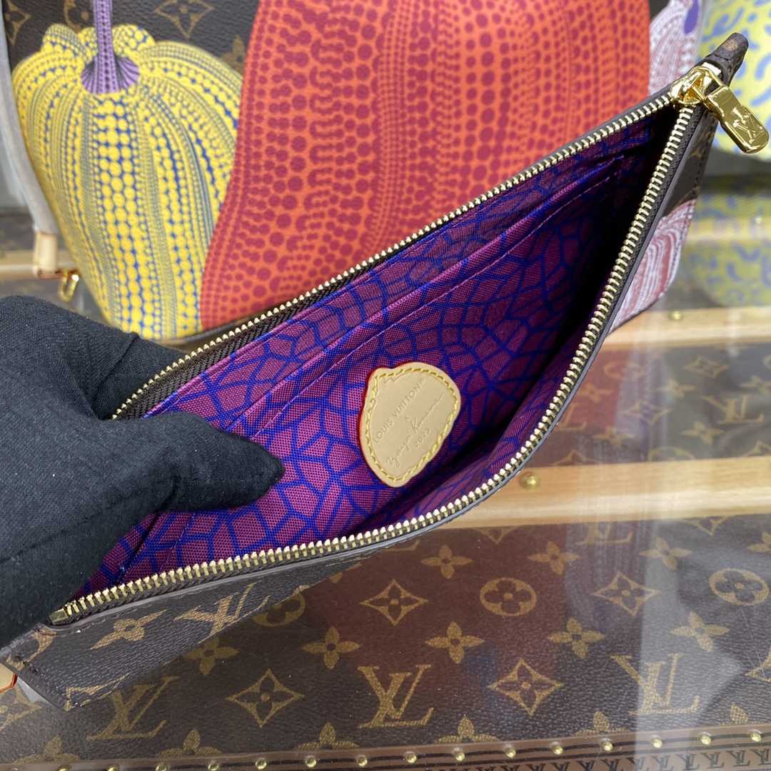 Louis Vuitton LV x YK Neverfull MM(31*28*14cmcm) M46468 - FashionPlug