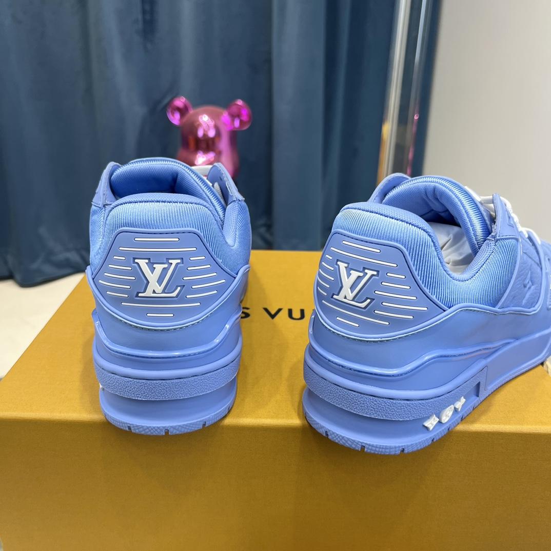 Louis Vuitton Trainer Sneaker (Upon UK Size) - FashionPlug