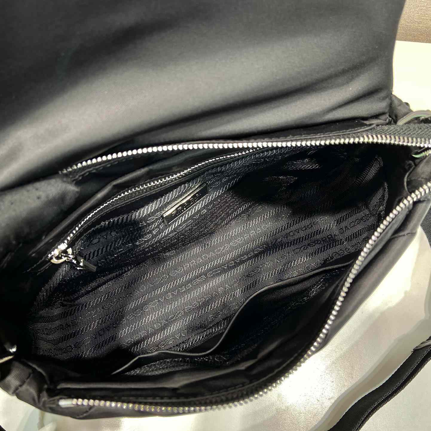 Prada Padded Re-Nylon Shoulder Bag - FashionPlug
