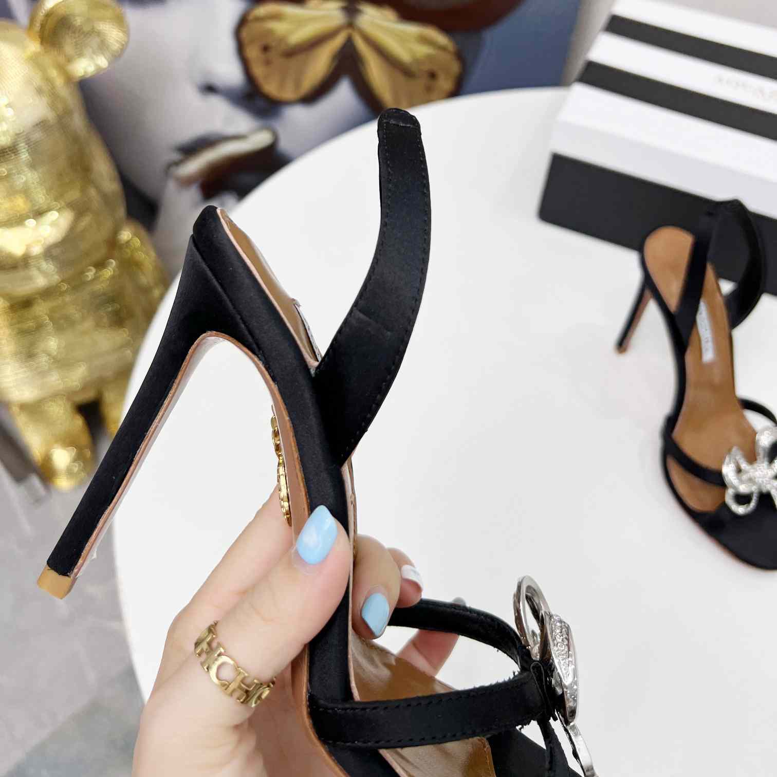 Aquazzura Babe Sandal 105 - FashionPlug