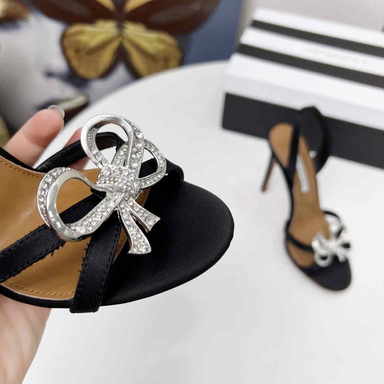 Aquazzura Babe Sandal 105 - FashionPlug
