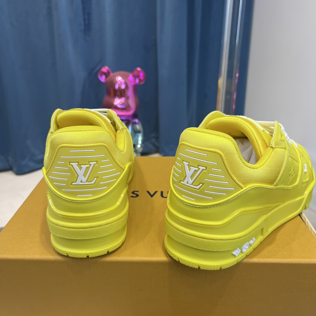 Louis Vuitton Trainer Sneaker (Upon UK Size) - FashionPlug
