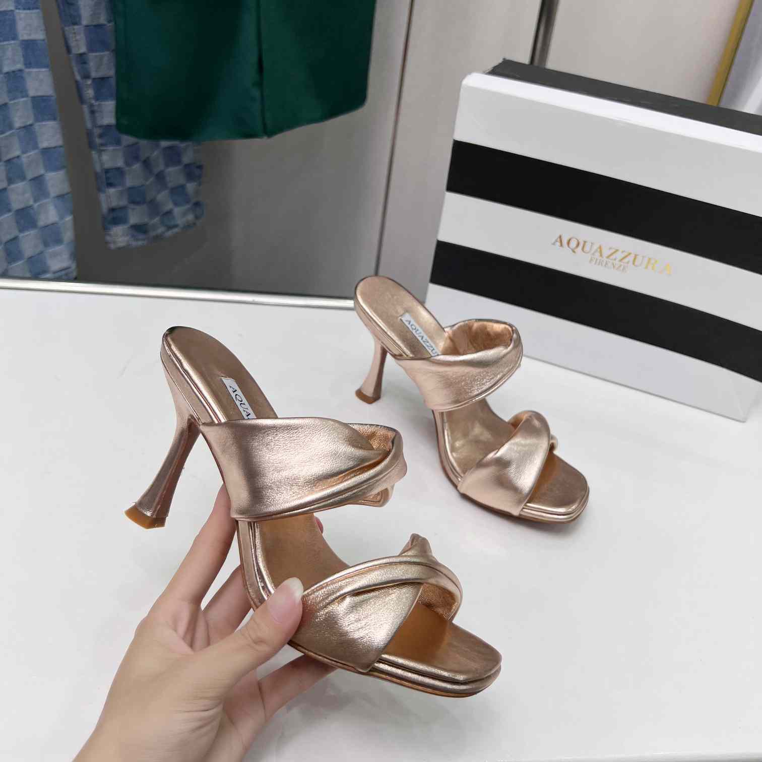 Aquazzura Twist Sandal 95 - FashionPlug