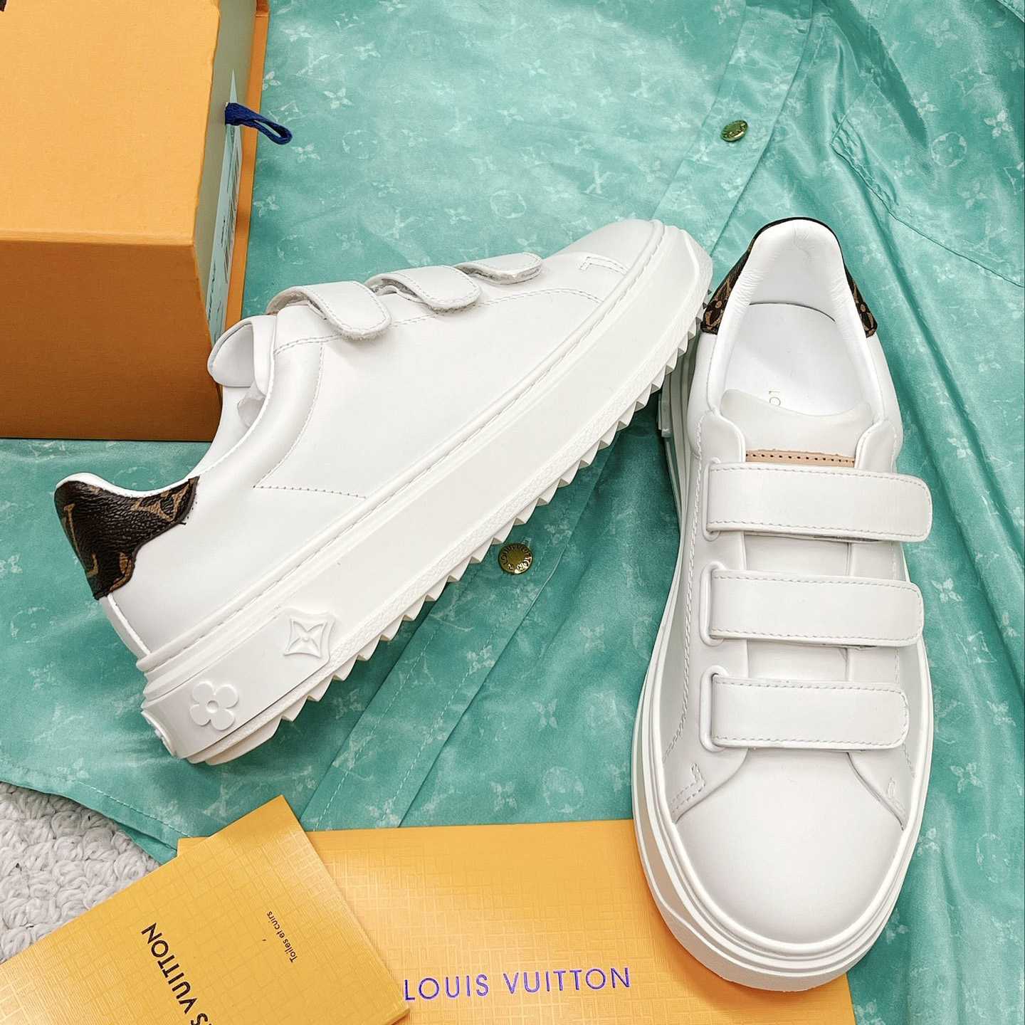 Louis Vuitton Time Out Sneaker (upon uk size)  1AAF7J      - FashionPlug