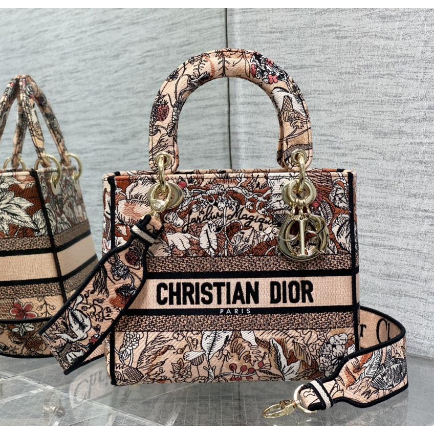 Dior Medium Lady D-lite Bag - FashionPlug