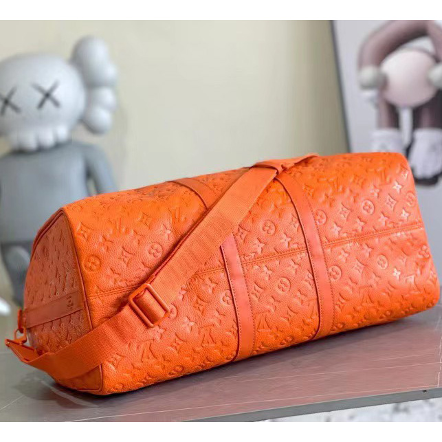 Louis Vuitton Keepall Bandouliere 50 Bag Taurillon Monogram   M20963 - FashionPlug