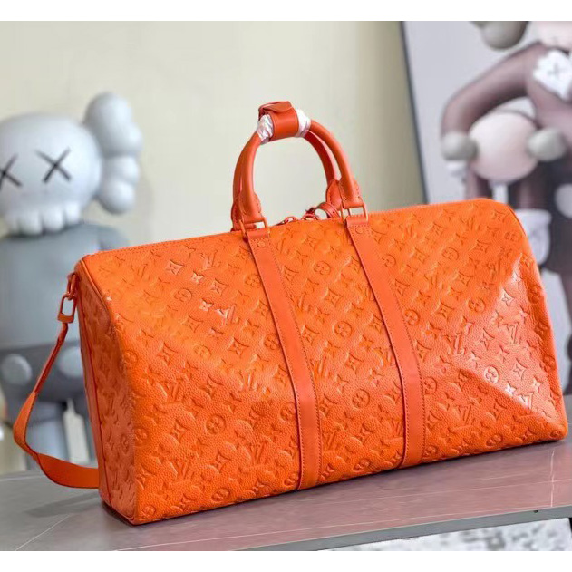 Louis Vuitton Keepall Bandouliere 50 Bag Taurillon Monogram   M20963 - FashionPlug