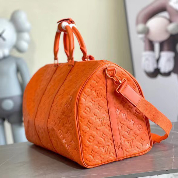 Louis Vuitton Keepall Bandouliere 50 Bag Taurillon Monogram   M20963 - FashionPlug