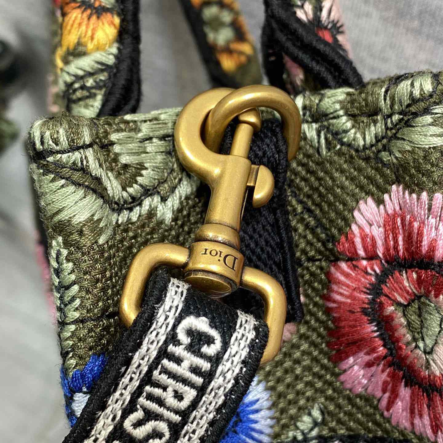 Dior Mini Dior Book Tote Phone Bag - FashionPlug