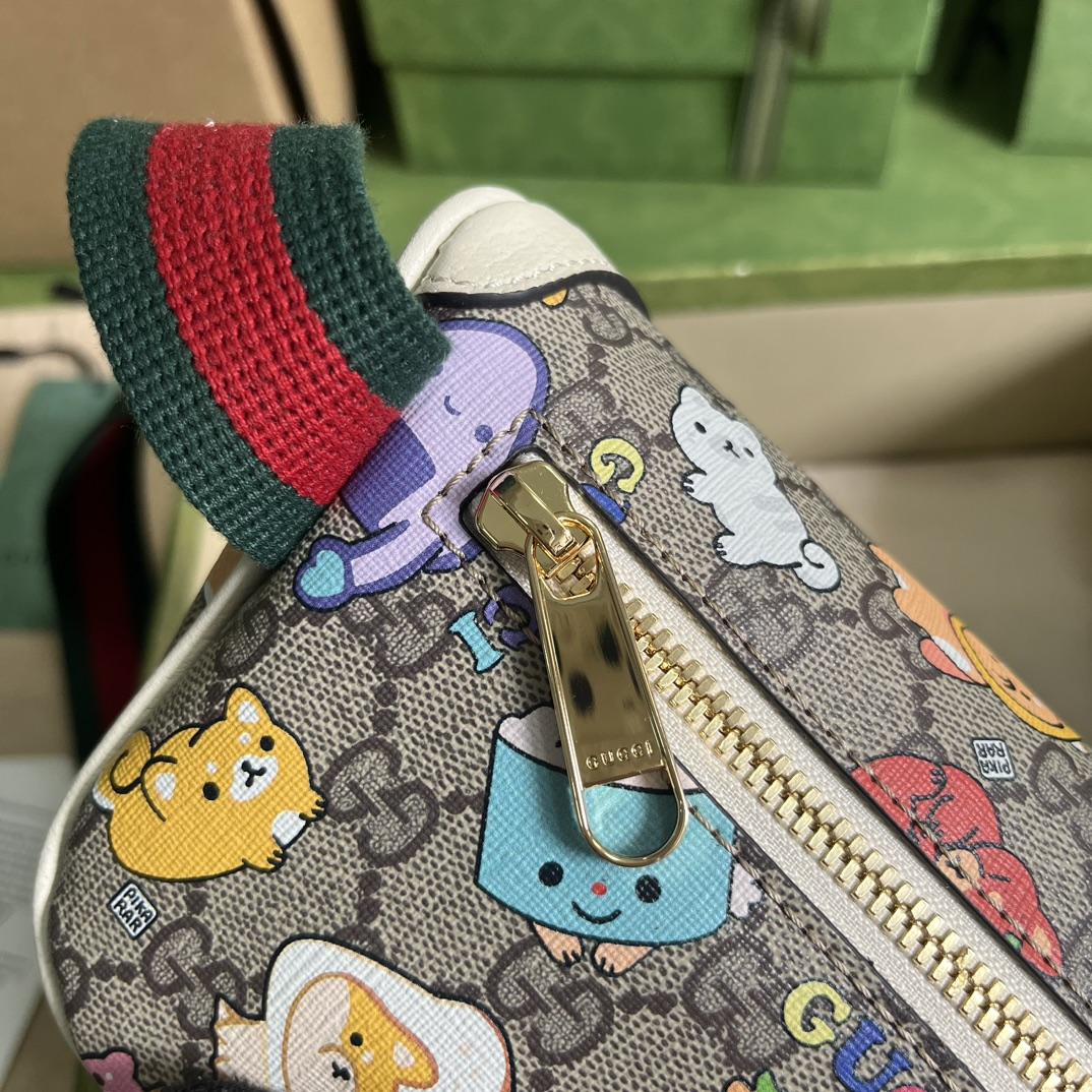Gucci Animal Print Belt Bag(23x 12x 2.5cm) - FashionPlug