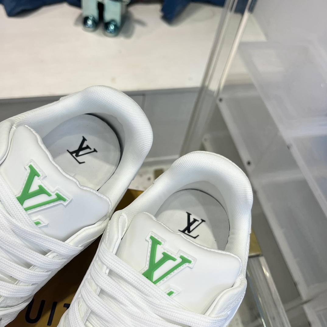 Louis Vuitton LV x YK LV Trainer Sneaker  (upon uk size)      1ABD3I - FashionPlug