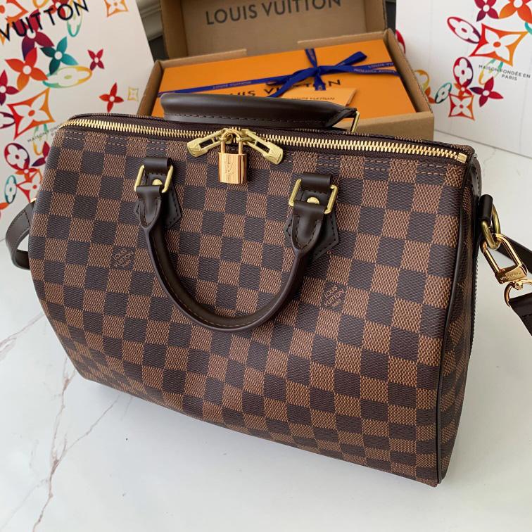 Louis Vuitton Speedy Bandouliere Bag  - FashionPlug