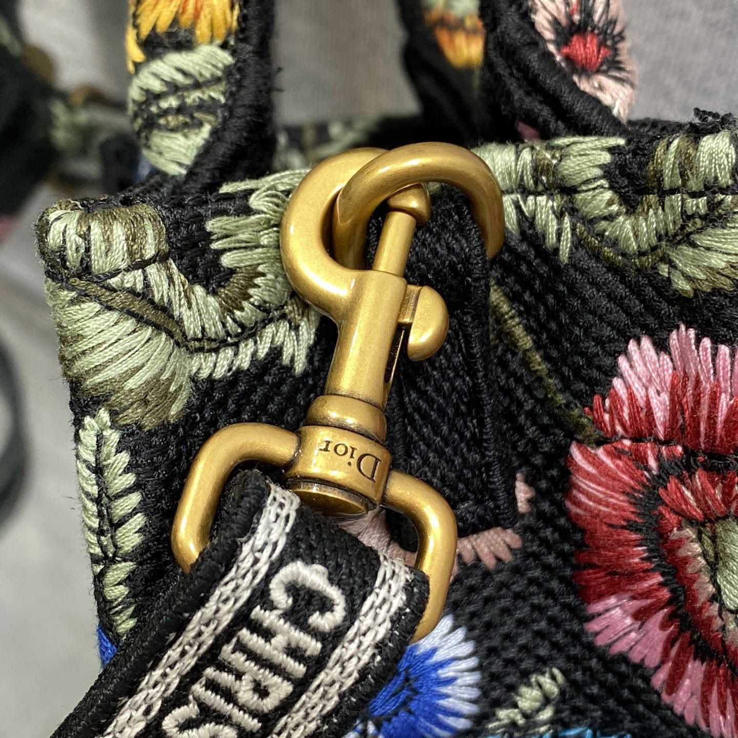 Dior Mini Dior Book Tote Phone Bag - FashionPlug