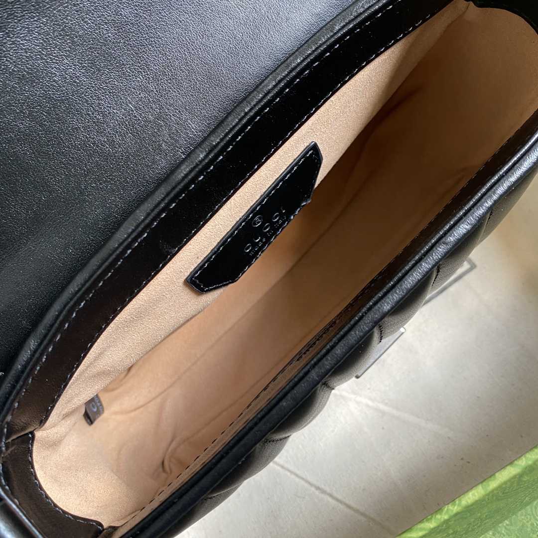 Gucci GG Marmont Mini Top Handle Bag(21*15.5*8cm) - FashionPlug