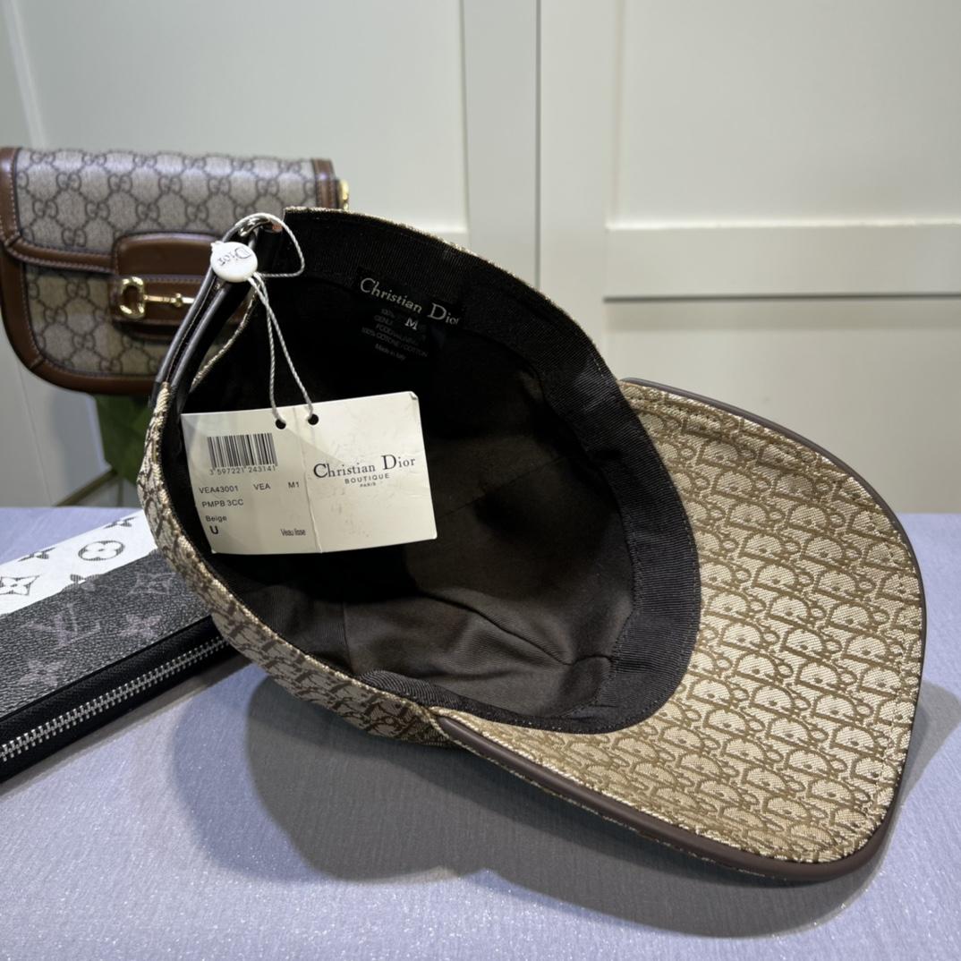 Dior Oblique Baseball Cap - FashionPlug